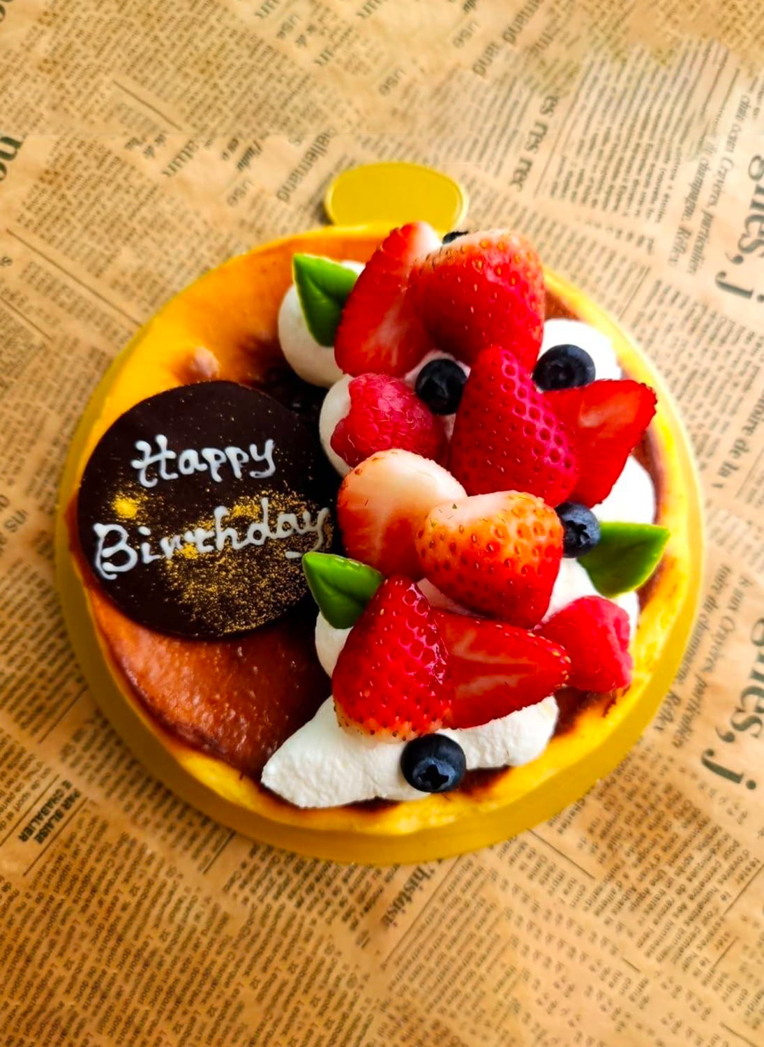 Decorated cake