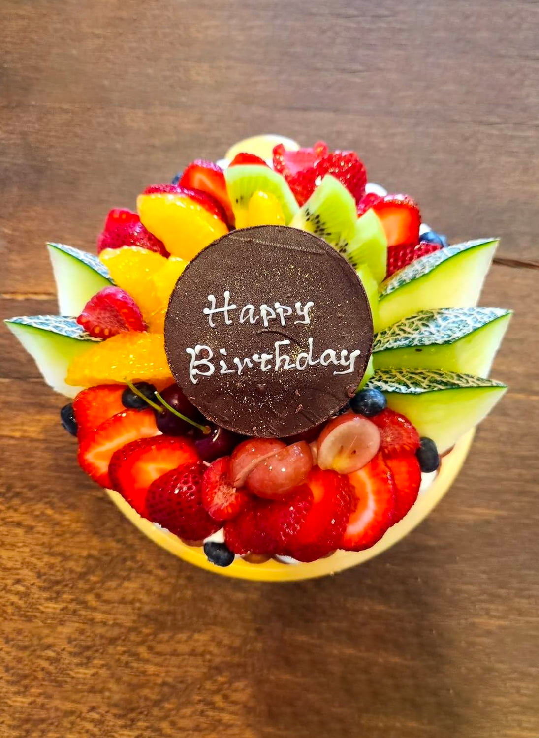 Decorated cake
